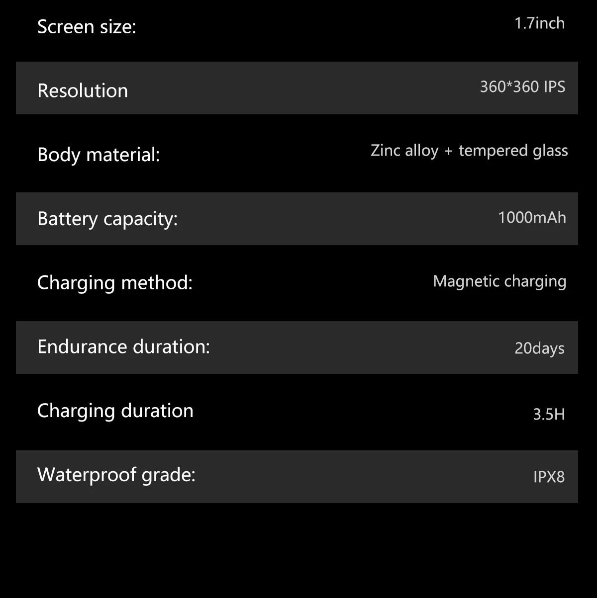 2026 New Military Grade GPS Smart Watch Dual-Band 1.7 AMOLED 10ATM Waterproof 1000mAh Large Battery Compass Altimeter Barometer