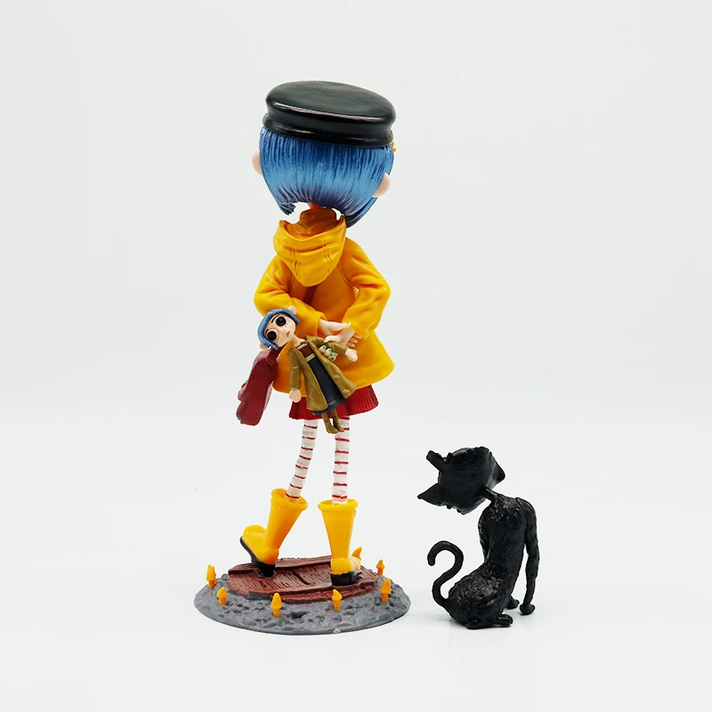 20cm Coraline Figure Coraline & The Secret Door Figures Wybie Action Figurine Pvc Statue Model Doll Decoration Toy Birthday Gift