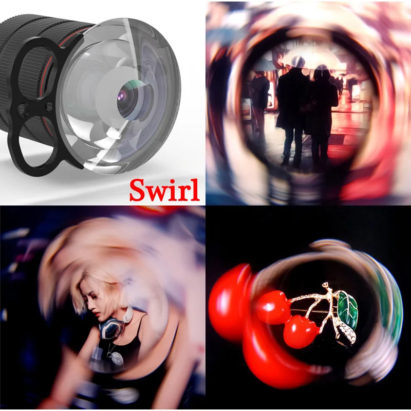 KnightX Hand Swirl Prism Special Effects Lens Filter for Camera for Portrait Landscape Photography Canon STAR ND Mobile Phone