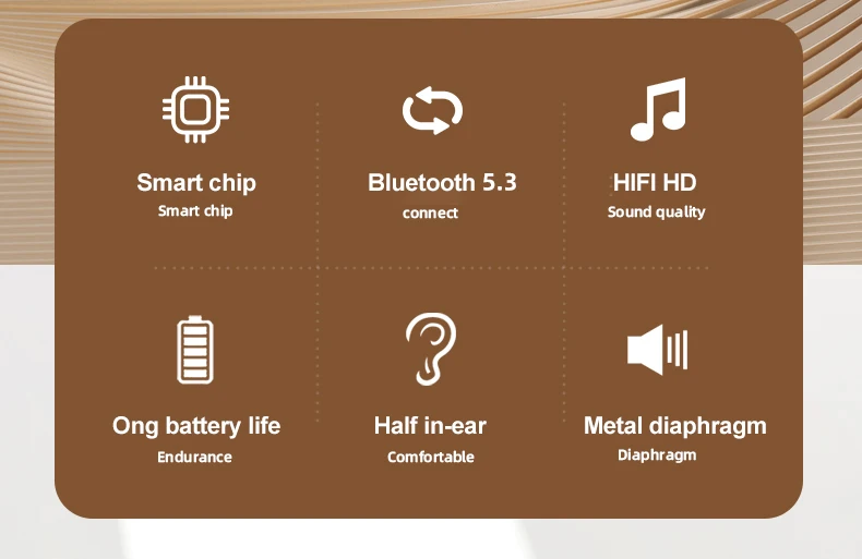 Lenovo Earphones TWS Wireless Bluetooth 5.3 Earbuds HiFi Stereo Noise Reduction Headphones Touch Control HD Call with Mic New