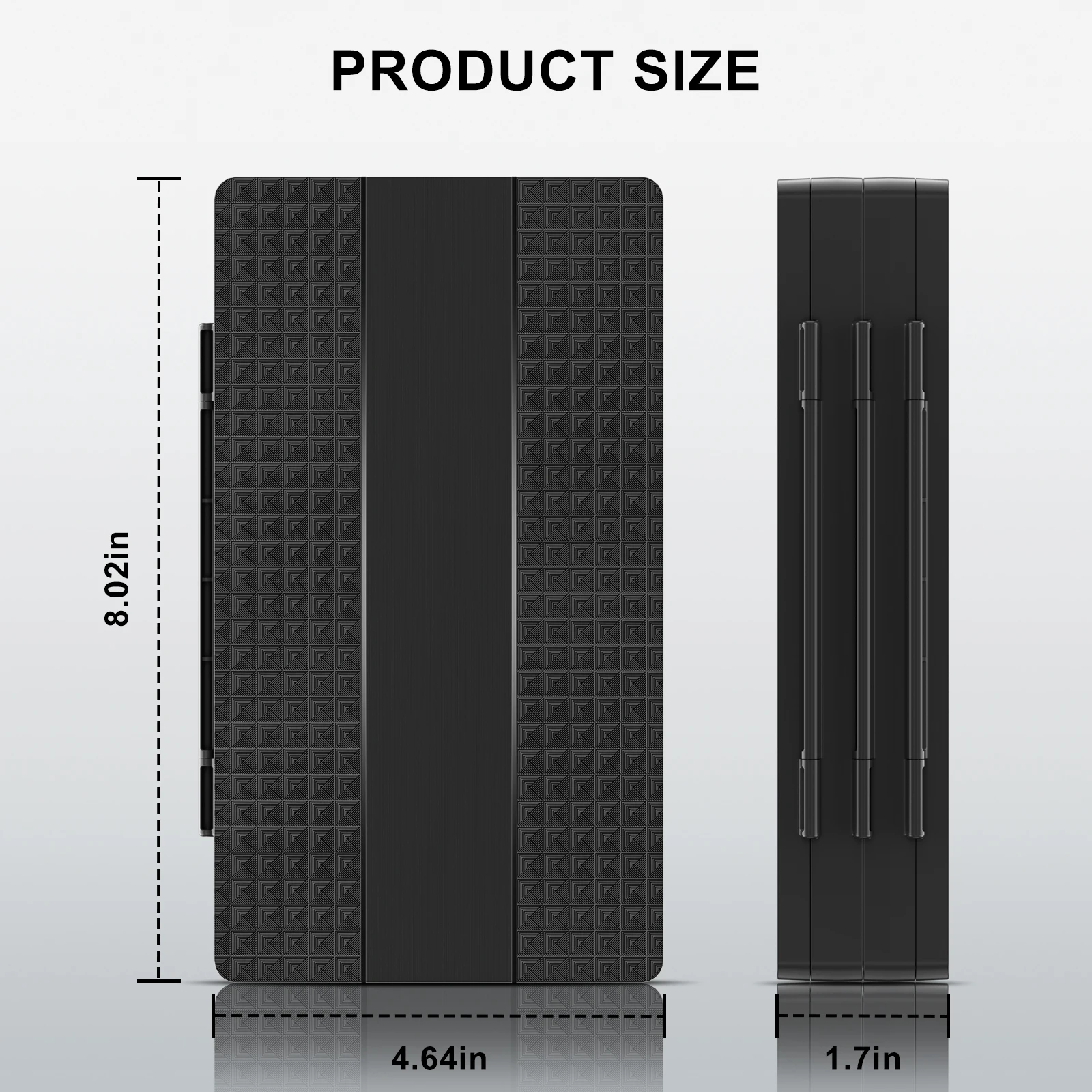 Game Card Case for Switch 2 & Switch OLED & Lite, Memory Storage Holder with 120 Game Card Slots and 240MicroSD Cards S
