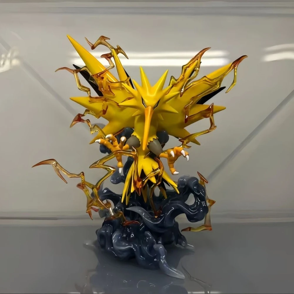 15.5cm/6.1in Anime Pokemon Figure Zapdos Action Figures Pvc Collection Model Toys for Gifts