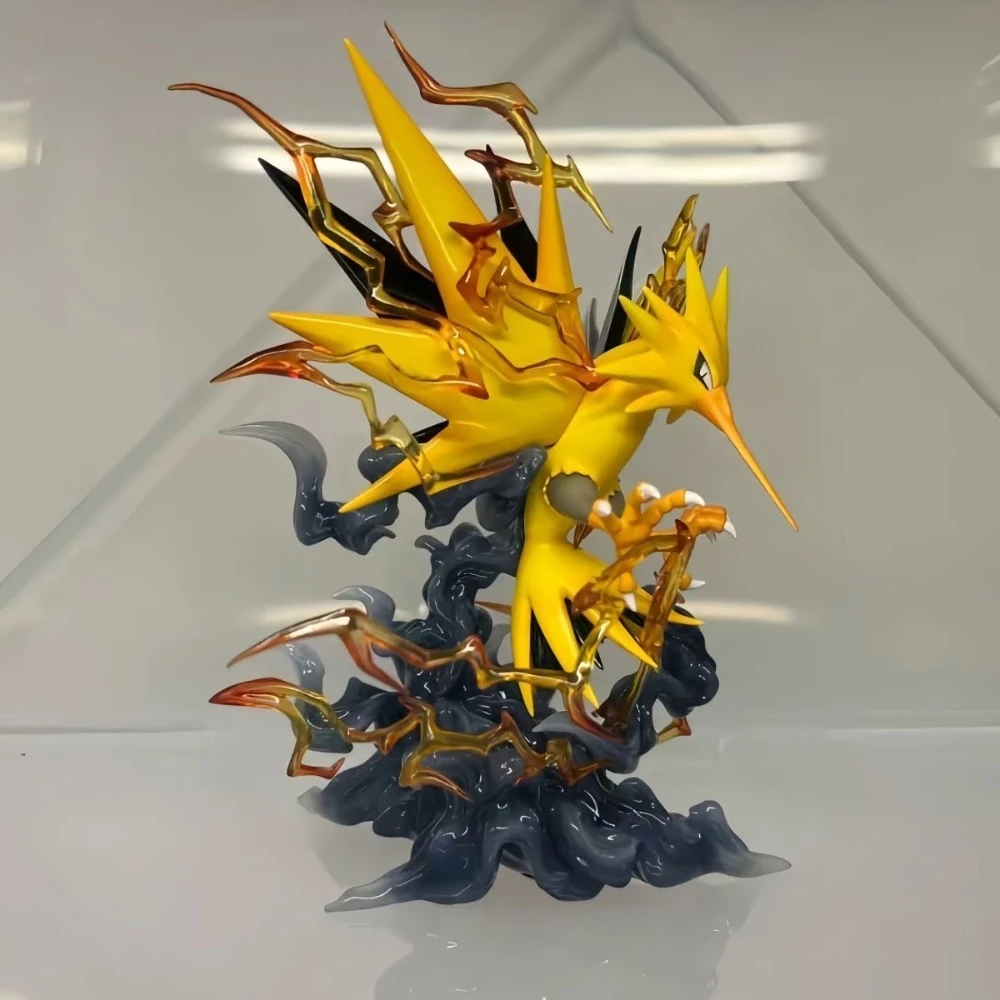 15.5cm/6.1in Anime Pokemon Figure Zapdos Action Figures Pvc Collection Model Toys for Gifts