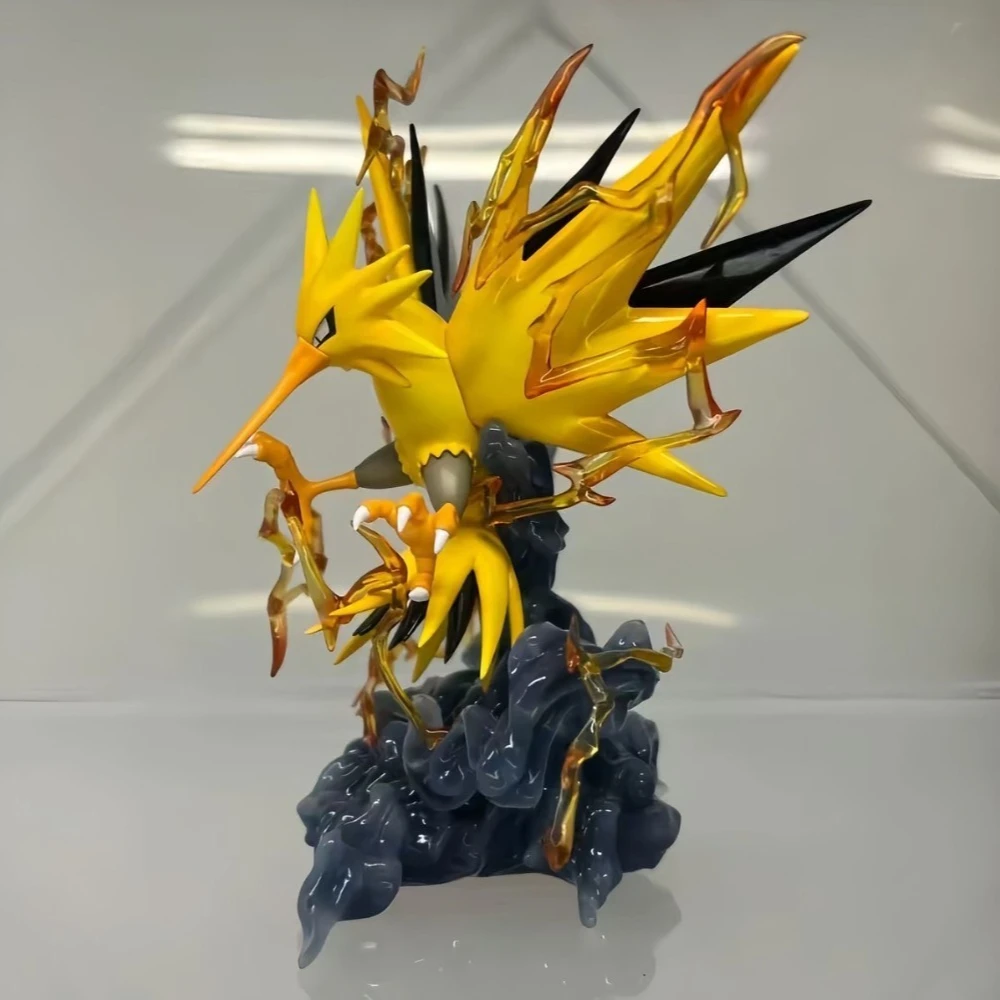 15.5cm/6.1in Anime Pokemon Figure Zapdos Action Figures Pvc Collection Model Toys for Gifts