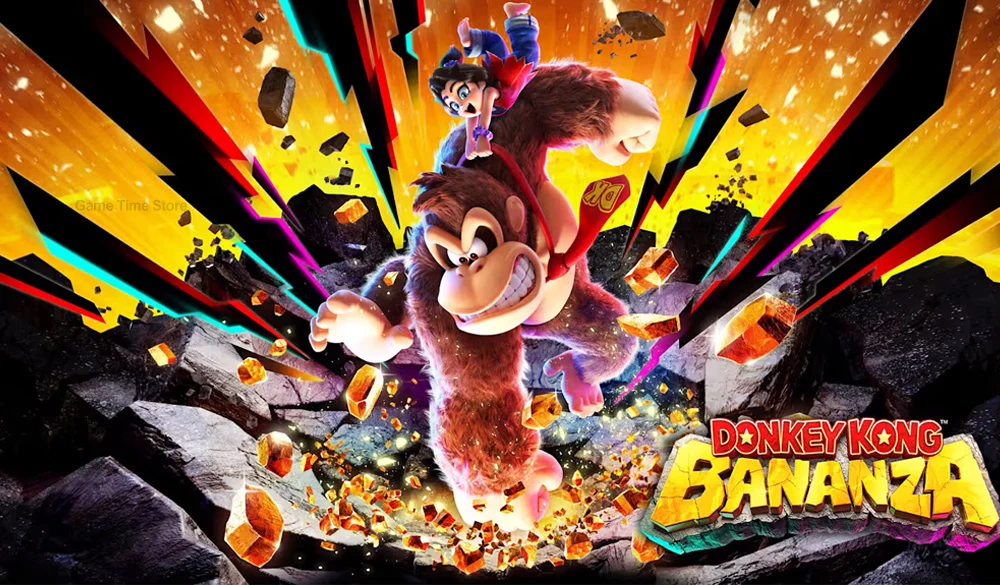 Nintendo Switch 2 Donkey Kong Bananza Juegos Games Deals 100% New Original Physical Game Card Support 1-2 Players for Switch 2