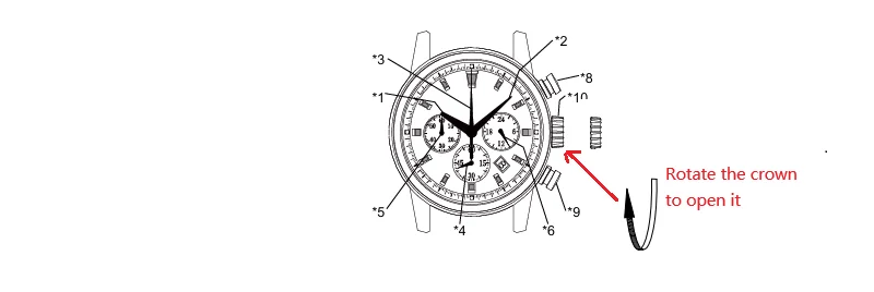 Sapphire Crystal Men's Watch Beat Quartz Chronograph 50M Waterproof Swimming Business Watches Men 316L Clock