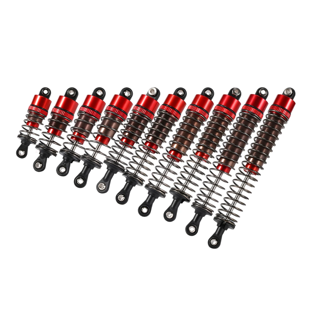 4PCS 52/55/62/70/75/85/95/100/110/120mm Shocks Absorber for 1/10 RC Truggy Buggy On-Road Touring Drift Racing Climbing Car Partt