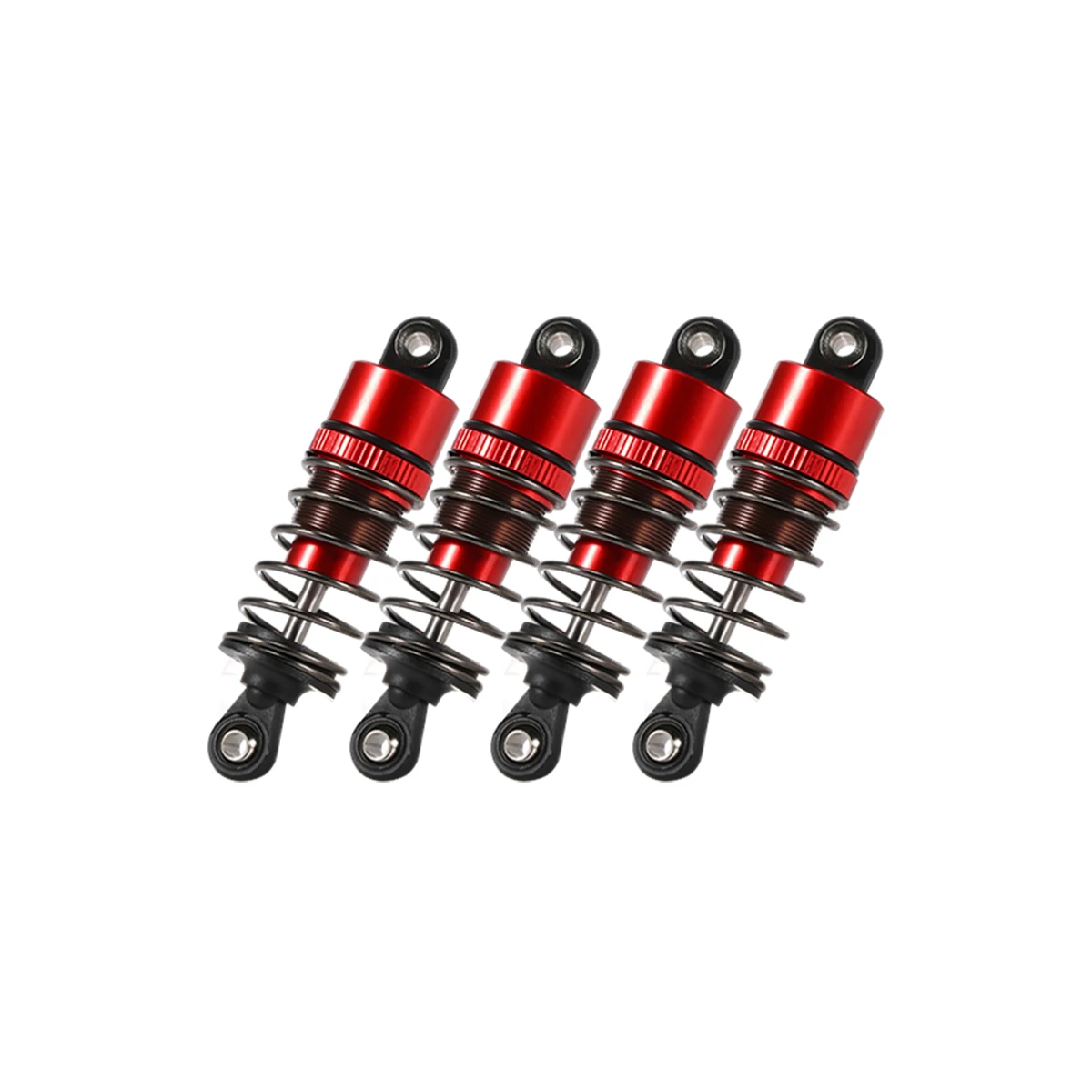 4PCS 52/55/62/70/75/85/95/100/110/120mm Shocks Absorber for 1/10 RC Truggy Buggy On-Road Touring Drift Racing Climbing Car Partt