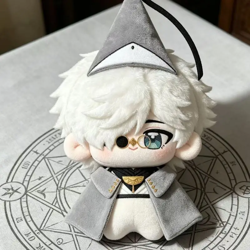 Cute 10cm Witch Hat Atelier Qifrey Nunu Plush Toys Pendant Cute Cotton Doll Ornament Birthday Holiday Gift Fans and Collectors