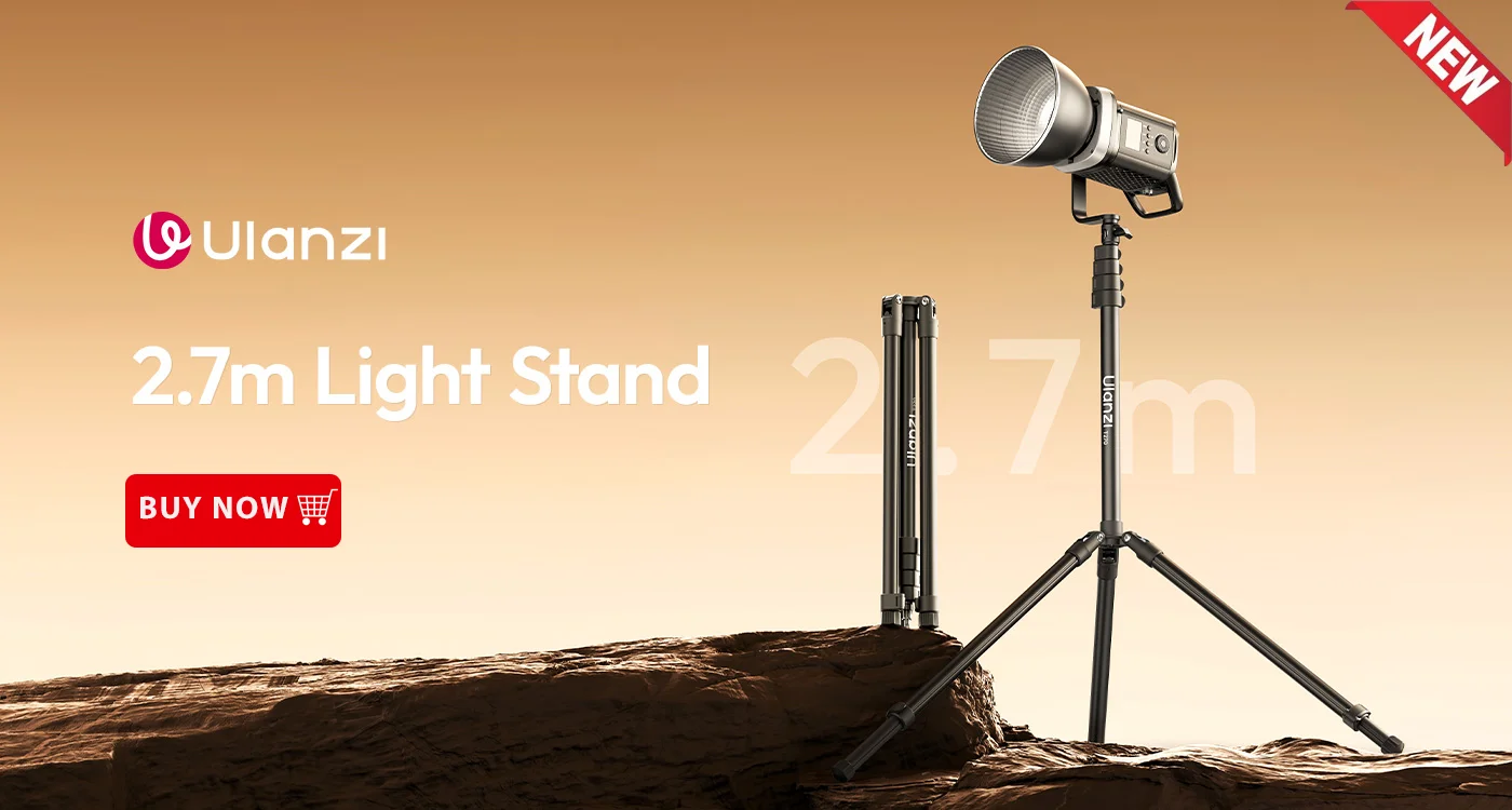 Ulanzi VL-120Bi VL-120C 120W V-Mount COB Video Light Wireless APP Control 2700K-6500K CRI>95 for Video Photography Studio