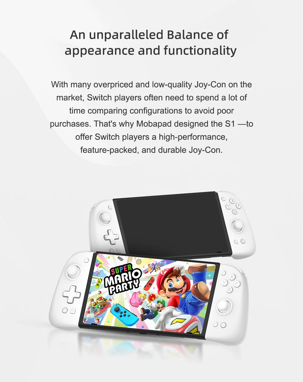 MOBAPAD S1 HD / S1 S Game Controller,Gamepad with Hall Joystick Console For Nintendo Switch NS OLED Joypad