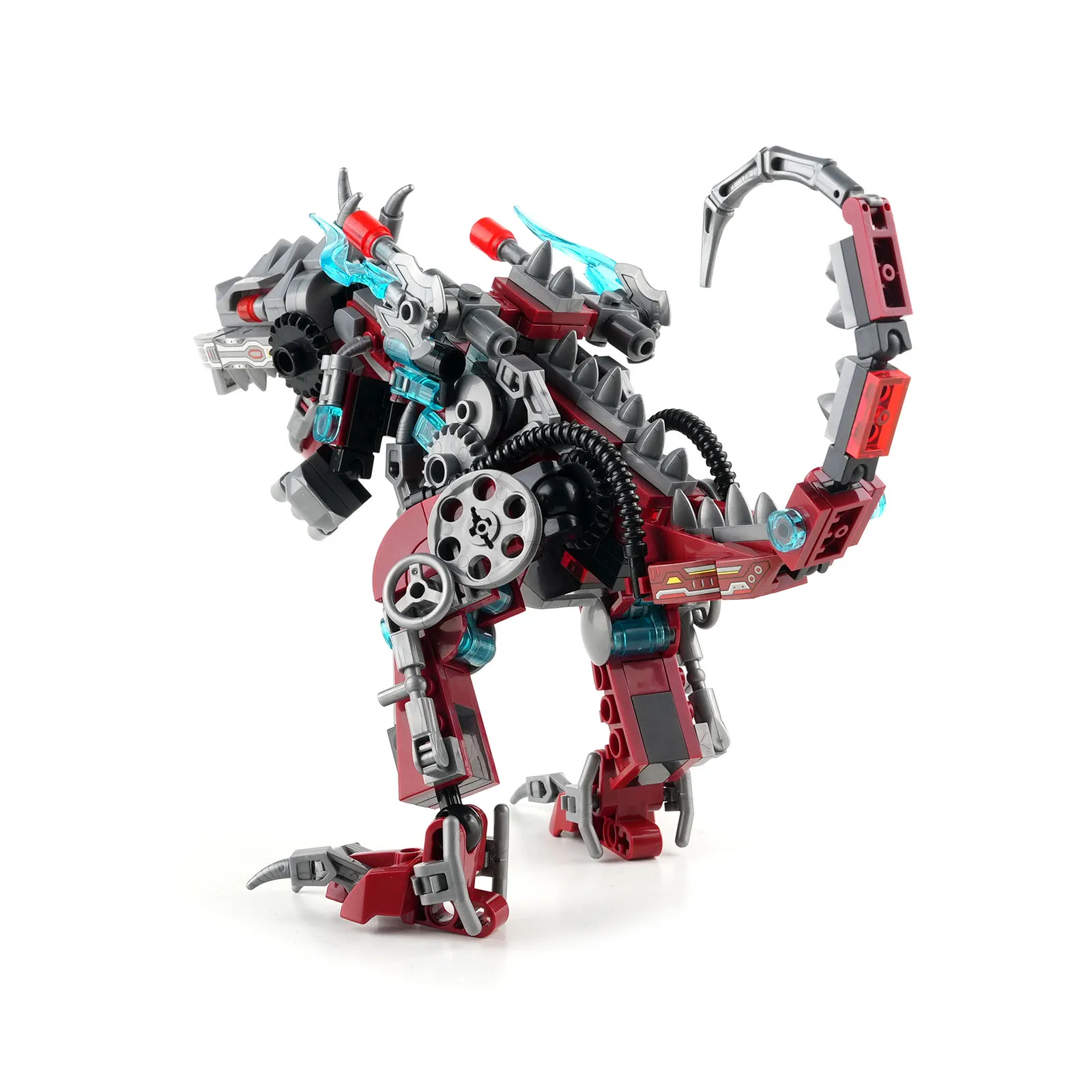 2IN1 Jurassic Mechanical Indominus Rex Dinosaur World Model Building Blocks City Fighter Dino Park Bricks Children Toy