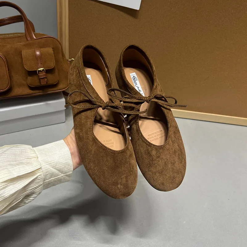 Fashion Butterfly-Knot Women Flats With Shoes Casual Female Soft Footwear Round Toe Ladies Flats Slip On Shoes