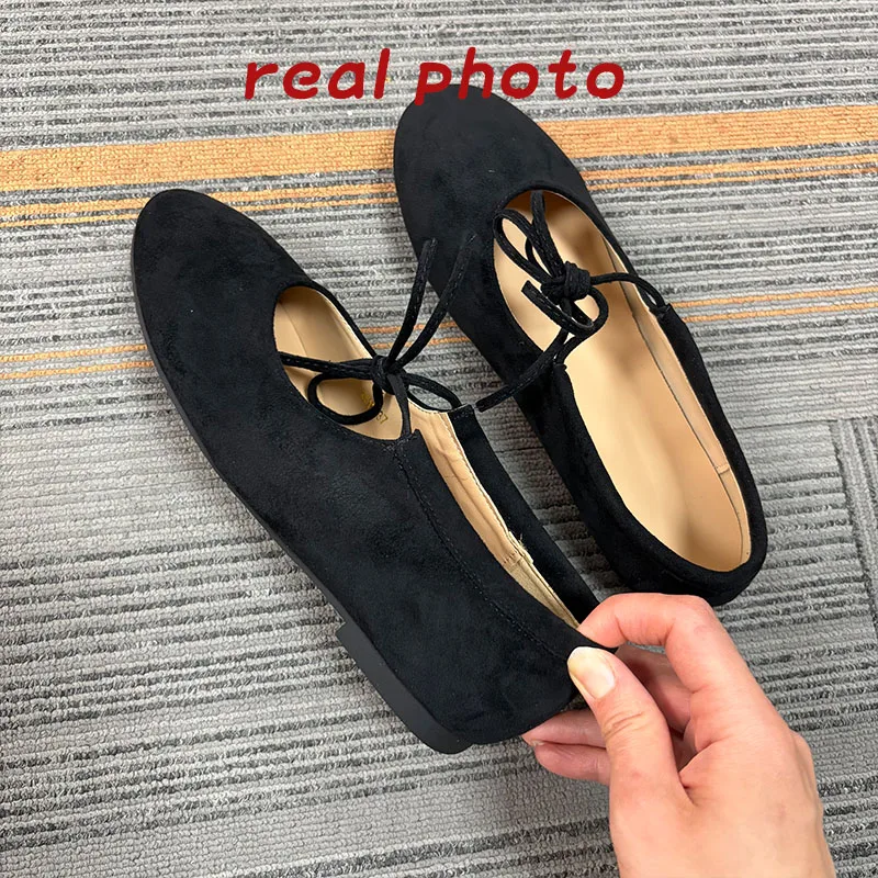 Fashion Butterfly-Knot Women Flats With Shoes Casual Female Soft Footwear Round Toe Ladies Flats Slip On Shoes
