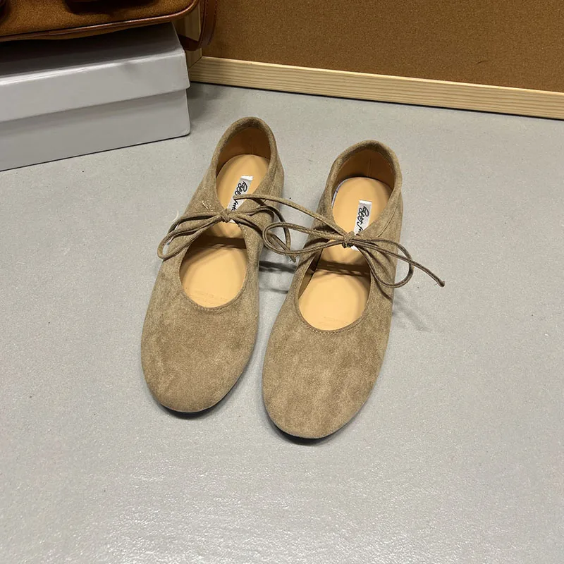 Fashion Butterfly-Knot Women Flats With Shoes Casual Female Soft Footwear Round Toe Ladies Flats Slip On Shoes