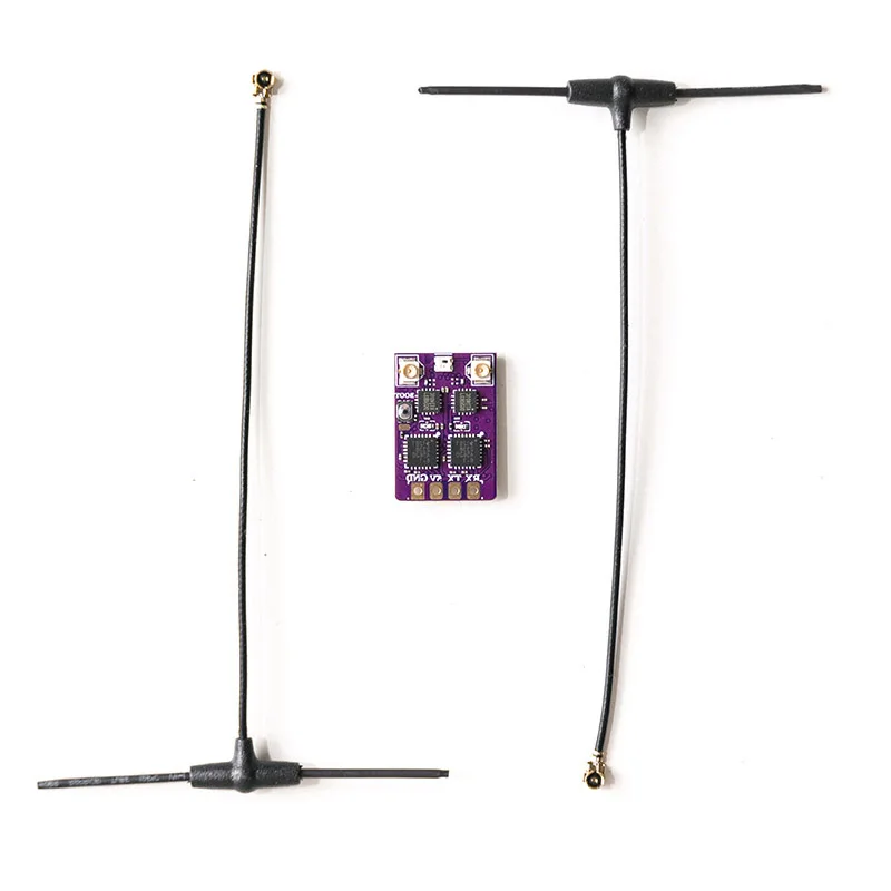 ELRS 2.4G Diversity Receiver Dual Antenna RX Built-in TCXO for FPV Freestyle RC Racing Long Range Drone Accessories
