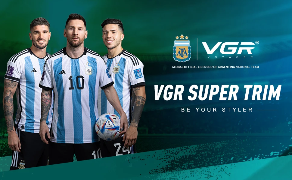 VGR Clippers Professional Hair Trimmer Cordless Hair Cutting Machine Outer Rotor BLDC Motor Barber Metal Clipper for Men V-888C