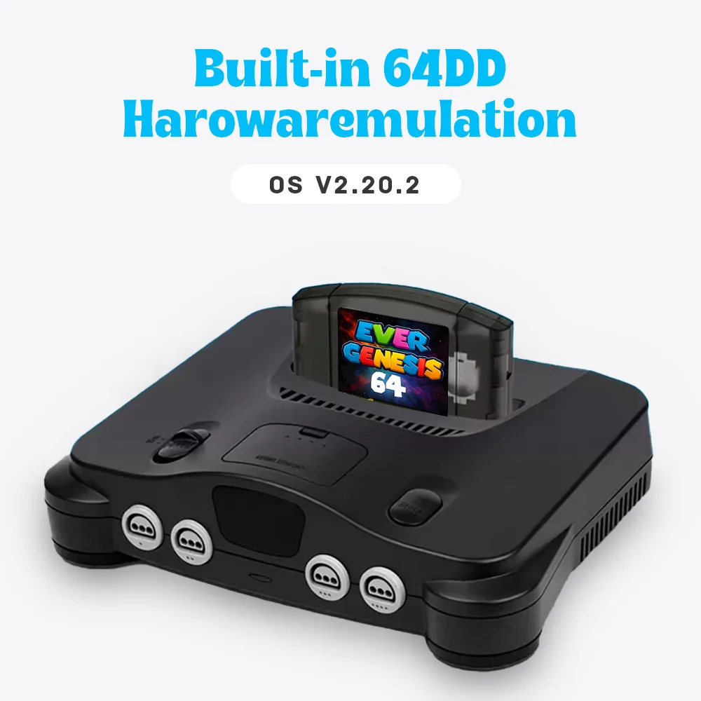 SC64 5000 in 1 N64 Game Cartridge Open Source Flash Card 16GB/32GB Free TF Card For Nintendo 64 Support N64DD/SNES/GBC Games
