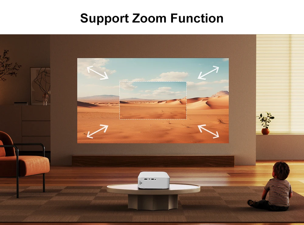 Touyinger L9W Ultra Android Projector 4K Mini Projectors Full HD Cinema Video Proyector LED Home Theater Beamer Screen Bluetooth