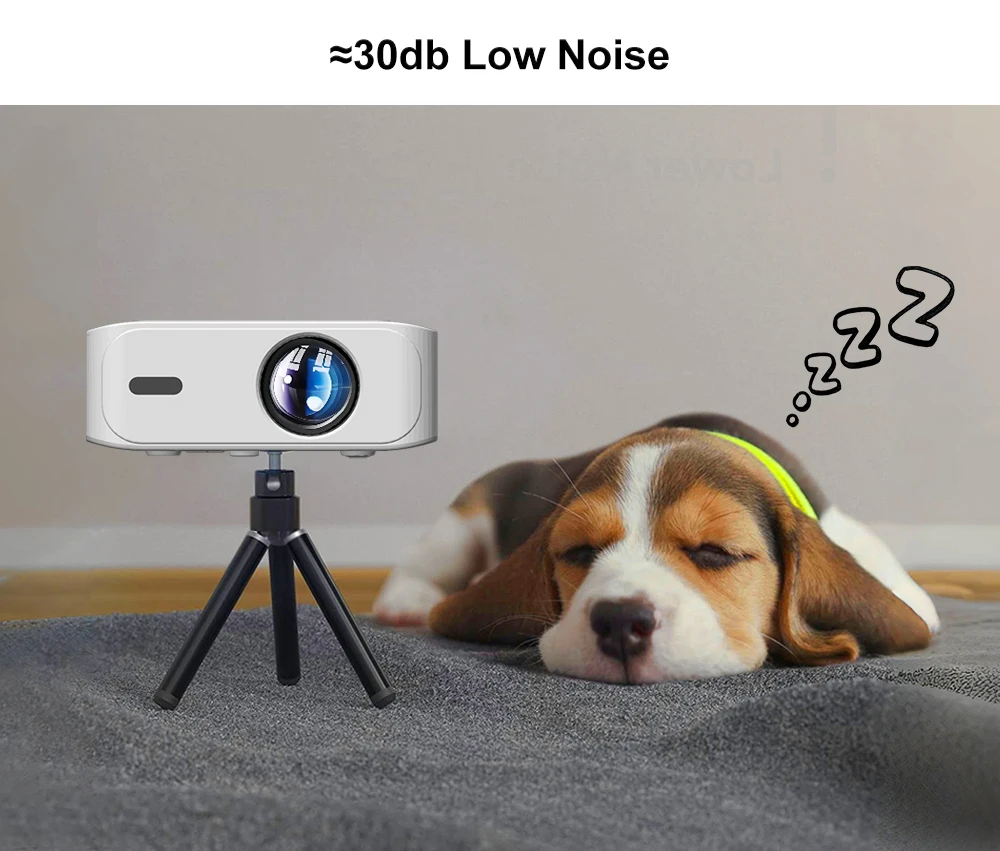 Touyinger L9W Ultra Android Projector 4K Mini Projectors Full HD Cinema Video Proyector LED Home Theater Beamer Screen Bluetooth
