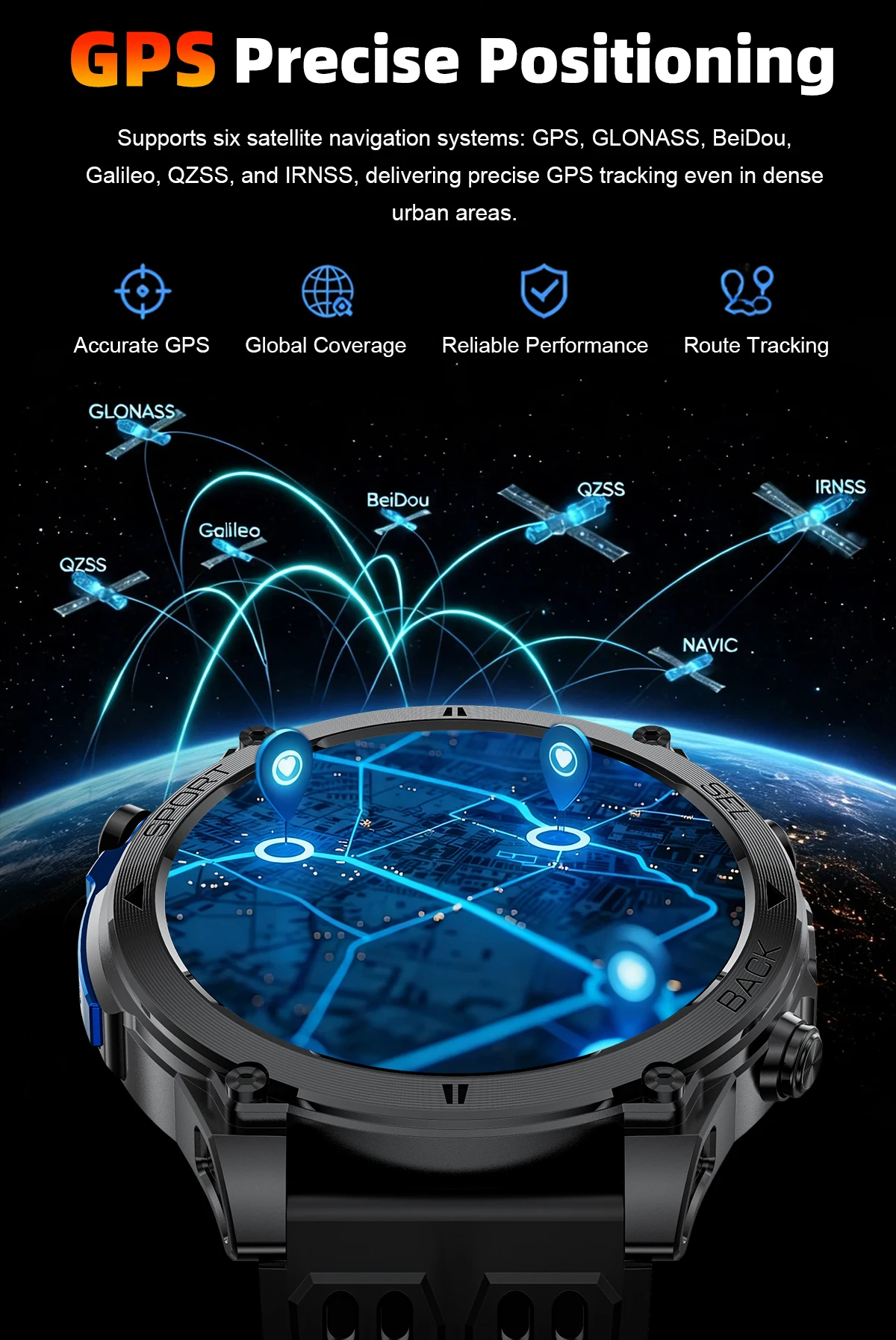 2026New T-RX4 Ultra GPS Smart Watch For Men 6-star GPS Positioning 10ATM Waterproof 850mAh Battery Compass 170+Sports Smartwatch