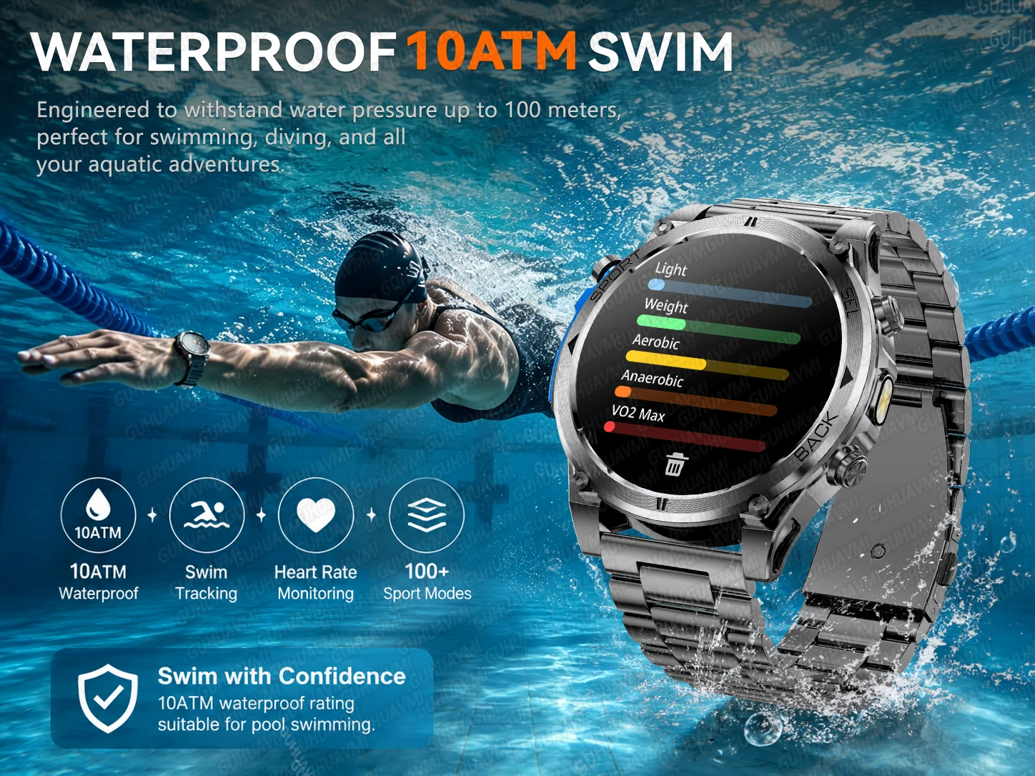 2026New T-RX4 Ultra GPS Smart Watch For Men 6-star GPS Positioning 10ATM Waterproof 850mAh Battery Compass 170+Sports Smartwatch