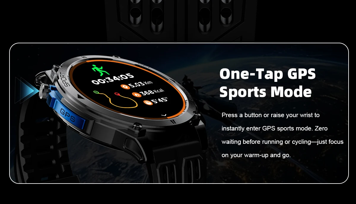 2026New T-RX4 Ultra GPS Smart Watch For Men 6-star GPS Positioning 10ATM Waterproof 850mAh Battery Compass 170+Sports Smartwatch
