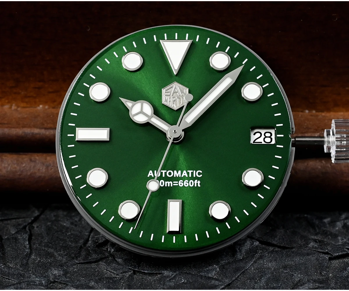 San Martin New 40mm Water Ghost Diver Watch Men Luxury ST 2130 Automatic Mechanical Watch Sapphire Waterproof 200m SN0017