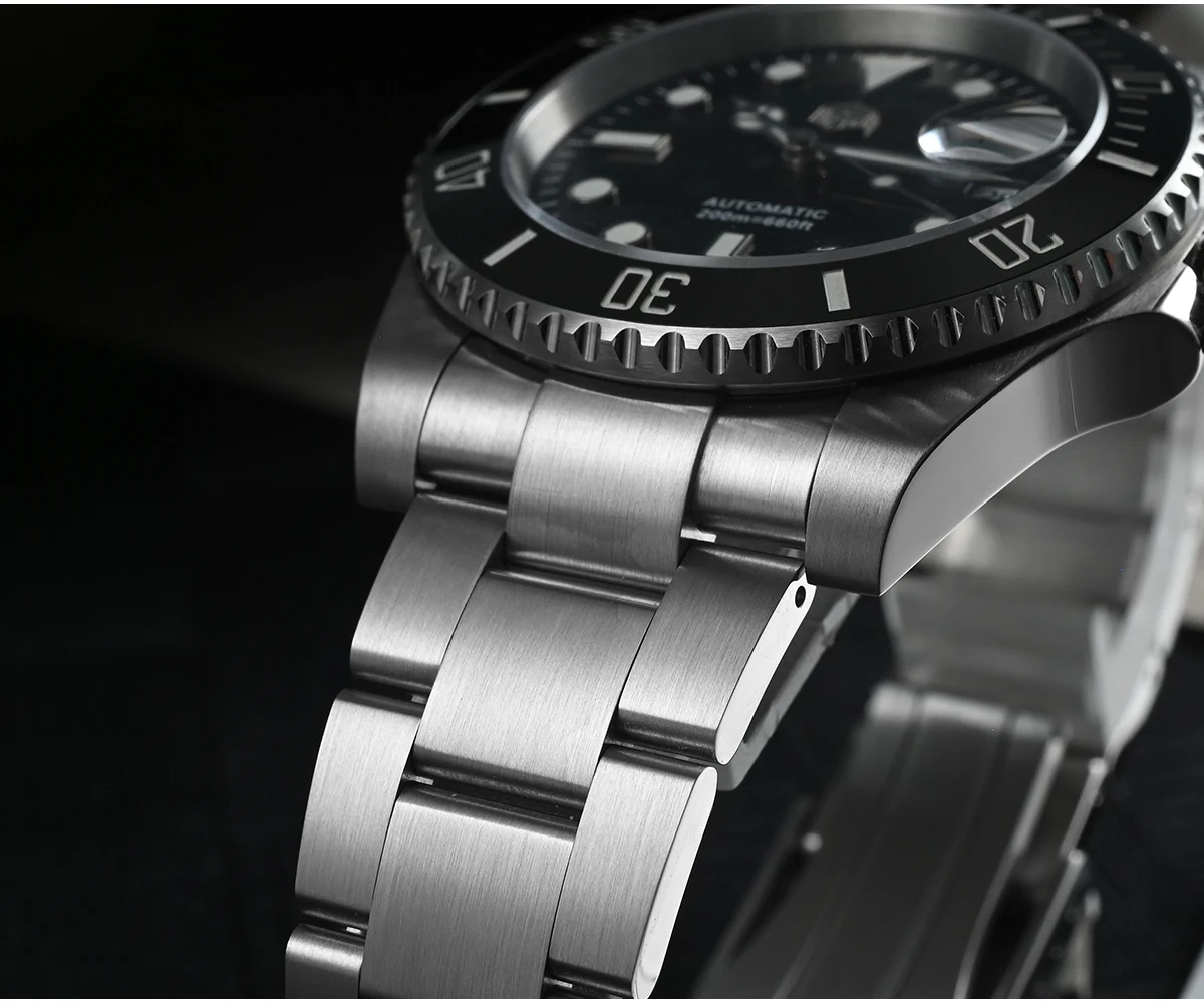 San Martin New 40mm Water Ghost Diver Watch Men Luxury ST 2130 Automatic Mechanical Watch Sapphire Waterproof 200m SN0017