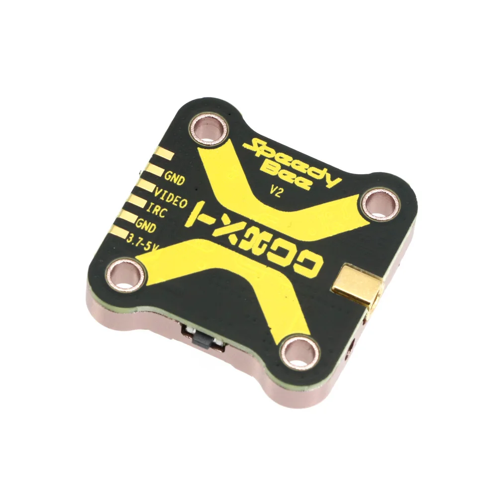 SpeedyBee TX800 VTX 5.8G 48CH PitMode 25mW/200mW/400mW/800mW Output Long Range Transmitter Tramp Support For RC FPV Racing Drone
