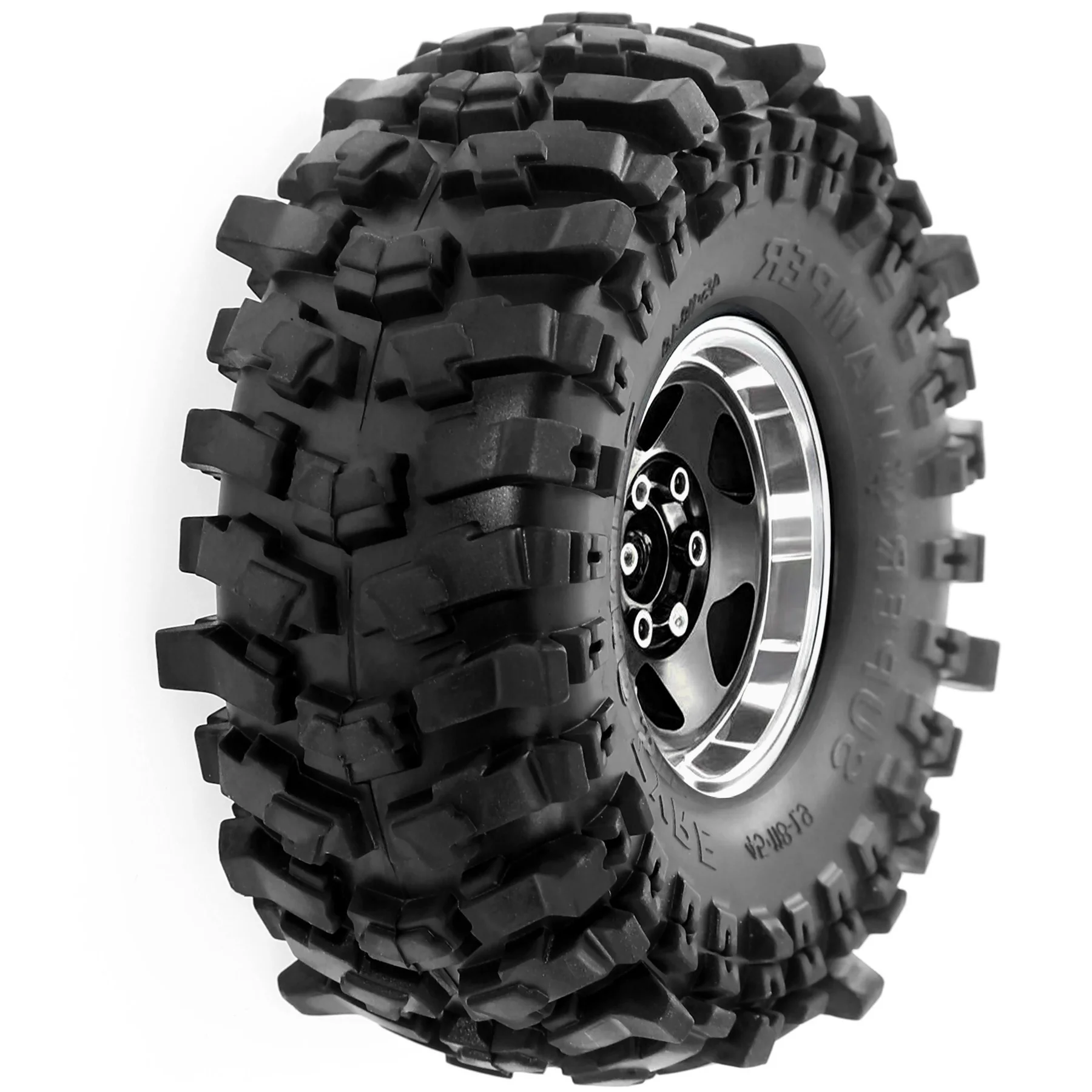 4pcs 1.9 in Wheel Tires for 1/10 TRX4 TRX6 SCX10 II 90046 SCX10 III AXI03007 Gen7/8 D90 VS4-10 RC Crawler Car