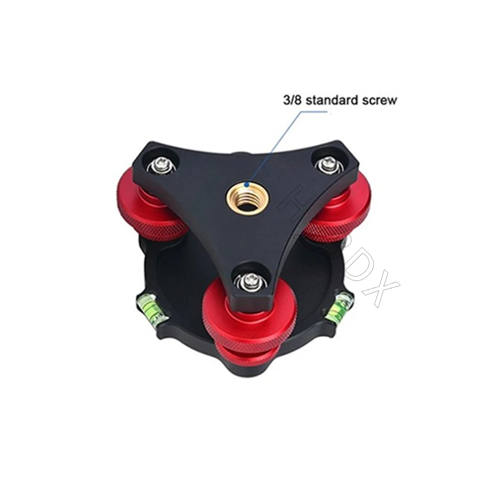 Tripod Speedy Leveling Base Leveler Adjusting Base Panning Level Plate With Bubble Level For DSLR Camera