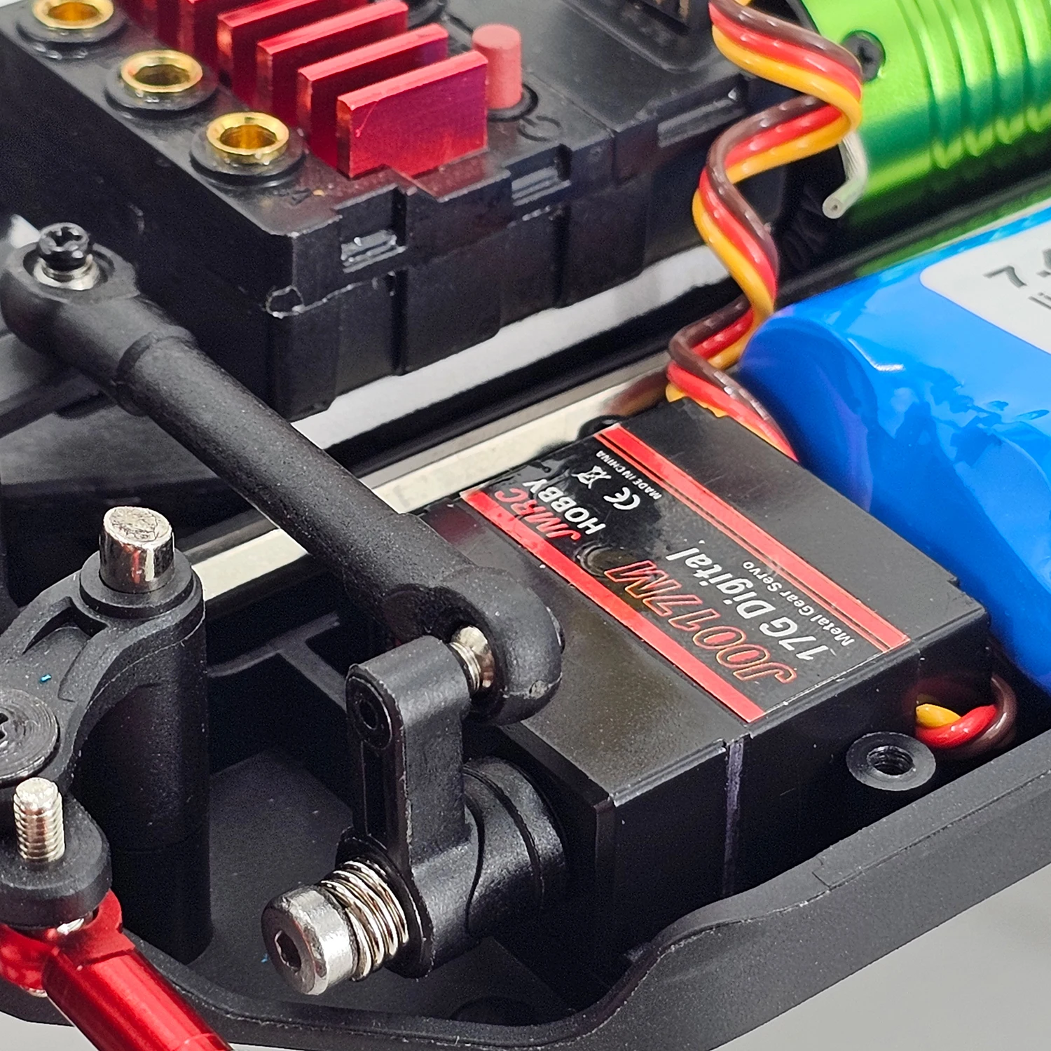 Digital Servo for SCY 16101Pro 16102Pro 16103Pro SG116MAX,MJX Hyper Go 16207 16208 16209 16210 14301 14303, 17g Metal Gear, 44T
