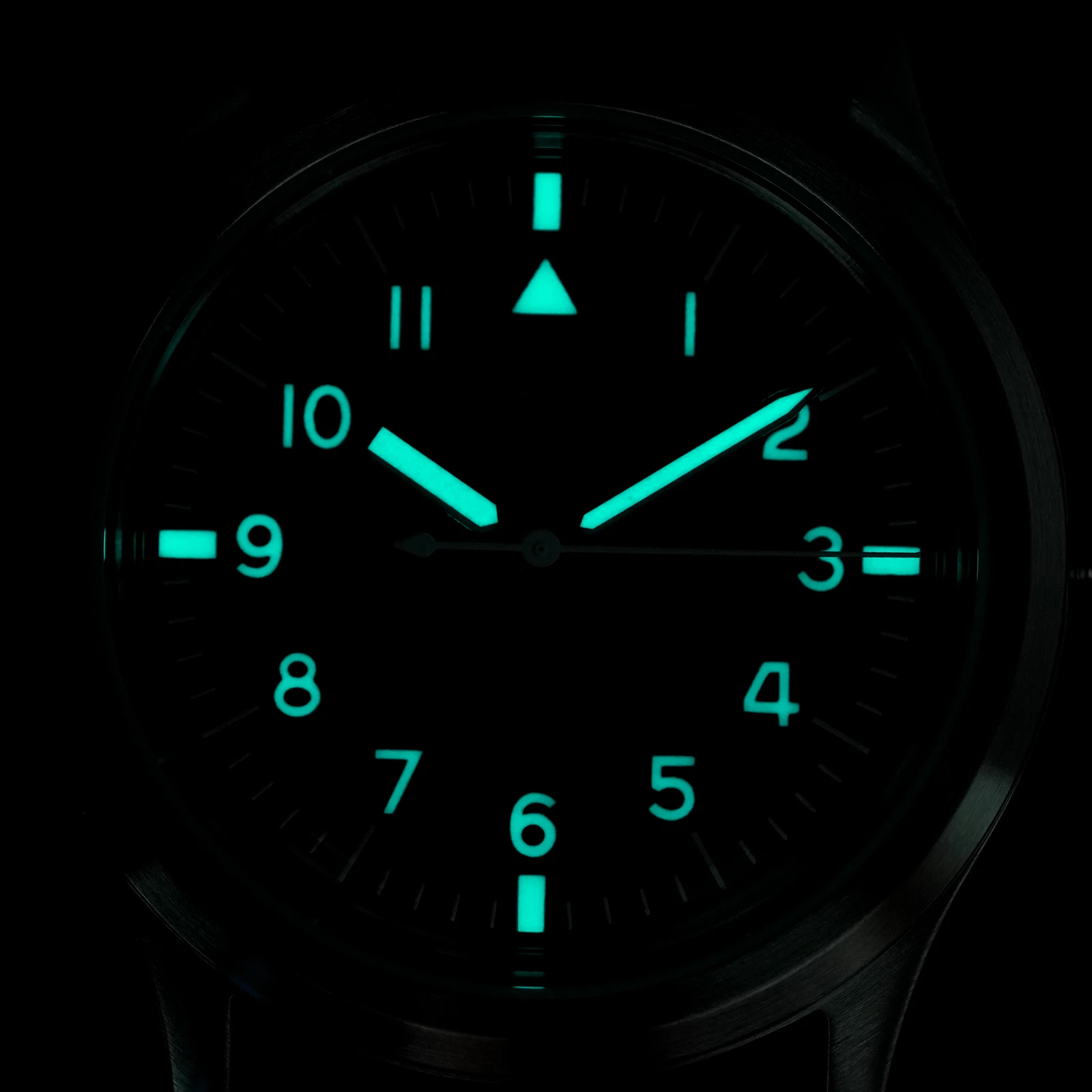 Militado ML14 36mm Watch VH31 Sweep Second Quartz Movement Watch Sapphire Crystal Super Luminous BGW9 C3 100m Waterproof Watches