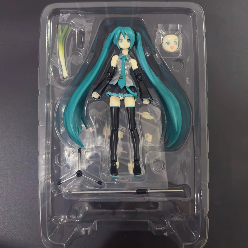 Hatsune Miku 2026 New Anime Girl Figure Figma 014 Virtual Singer Miku Joint Movable Model Statue Toys Doll