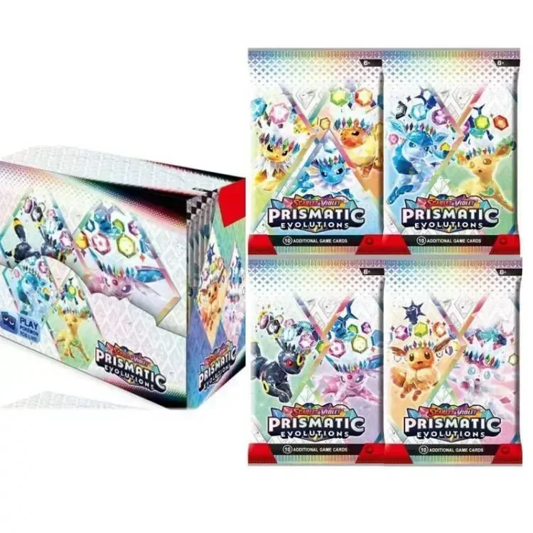 2026 360Pcs/Set Pokémon Card MEGA EVOLUTION Pre-group SCARLET&VIOLE 151 PHANTASMA FLAMES Prismatic English Booster Battle Card