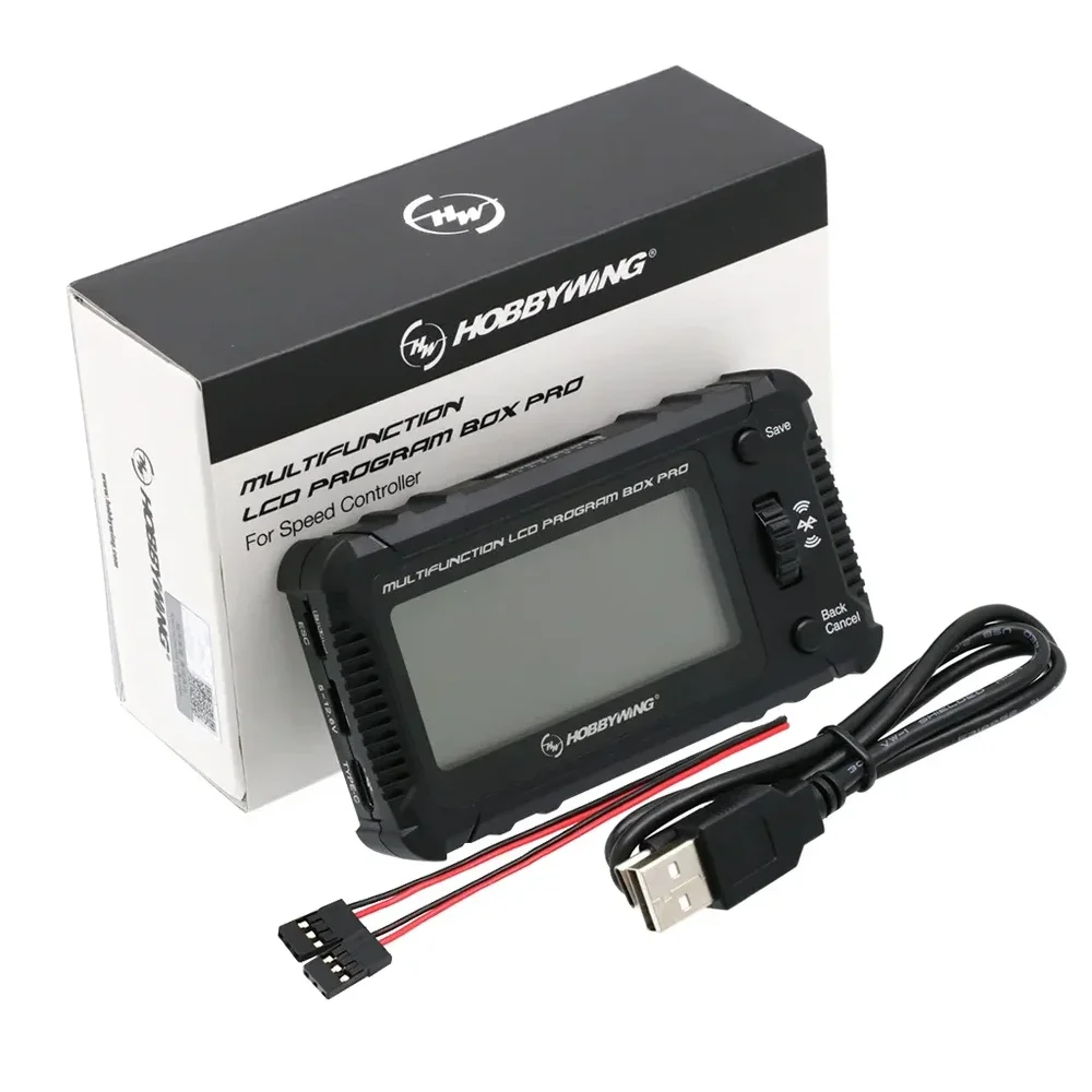 HobbyWing LCD Program Box Pro Programming Card for RC Model Car Boat Airplane PLATINUM XERUN EZRUN Electrical Tuning Accessories
