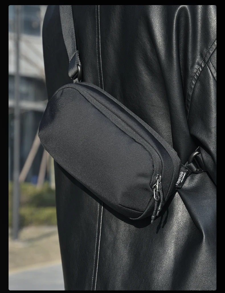 ReeYee 3L/4.5L Sling Chest Bag, Waterproof Cordura Multi-Compartment Crossbody Bag, Versatile Everyday Commute Organizer Pack