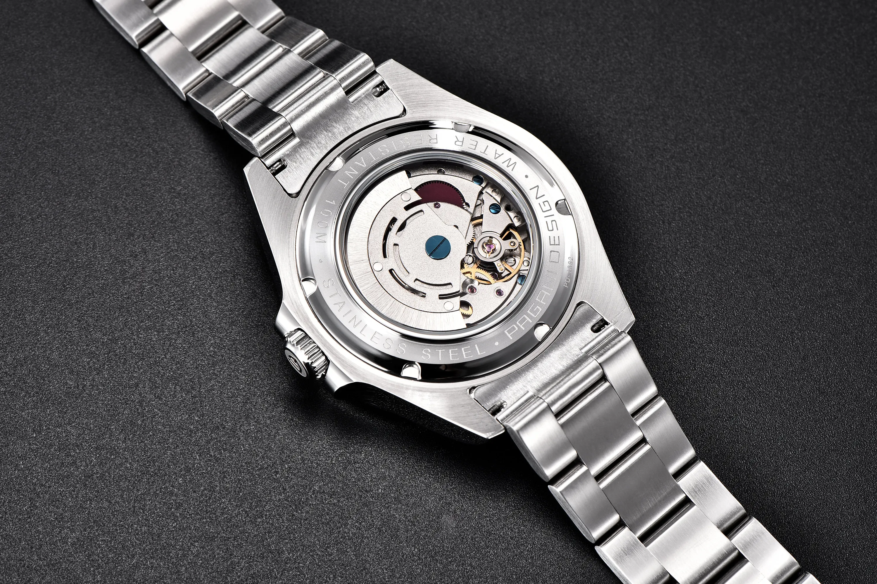 2026 PAGANI Design New Men's Automatic Mechanical Watches GMT Watch 42mm Sapphire Stainless Steel Waterproof Watch Reloj Hombre