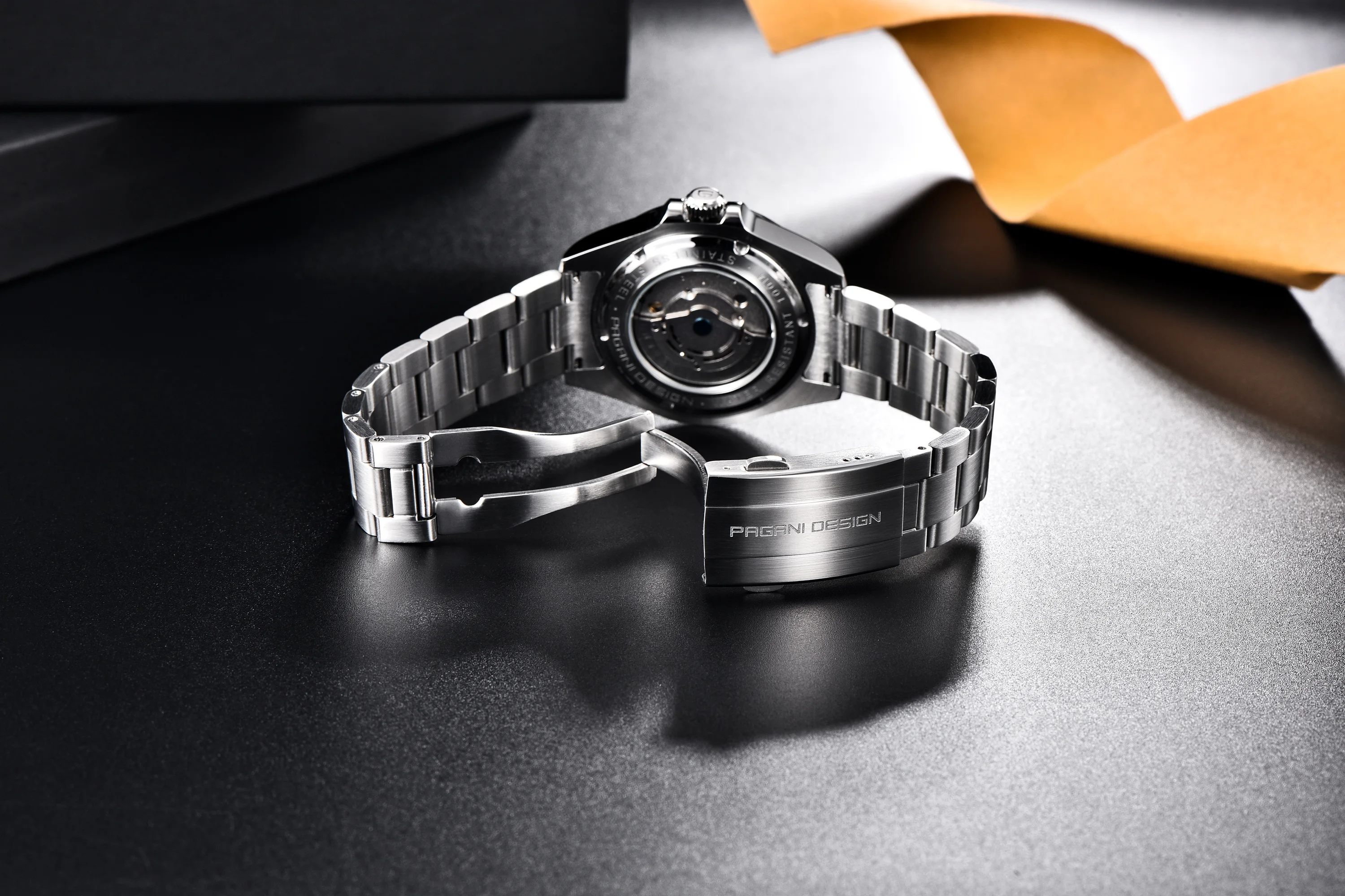 2026 PAGANI Design New Men's Automatic Mechanical Watches GMT Watch 42mm Sapphire Stainless Steel Waterproof Watch Reloj Hombre
