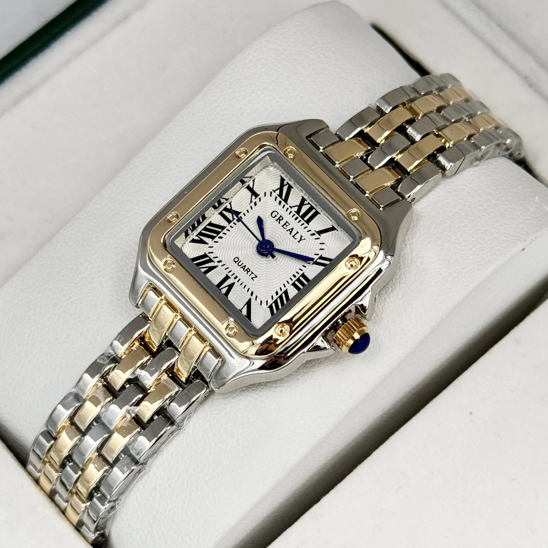 Top Brand Watch Women's Business Retro Classic Simple Waterproof Steel Strip Ladies Fashion Quartz Clock Wristwatches Gift
