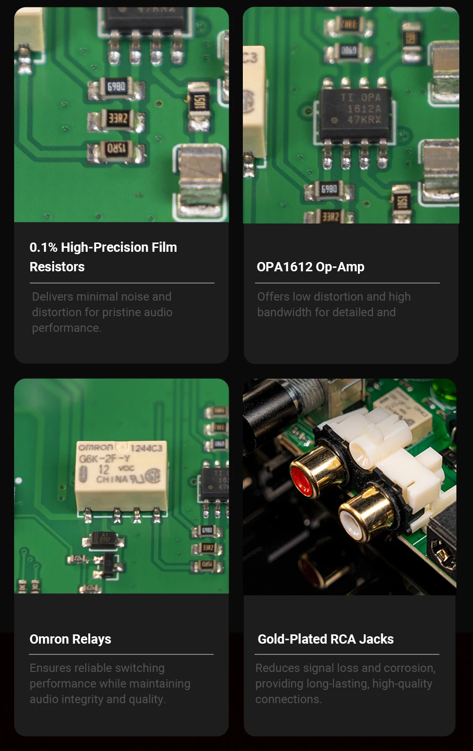 Fosi Audio BOX X5 HIFI Phono Preamp, Mini Preamplifier Home Audio for MM/MC Cartridge Turntable RIAA Preamplifier Compact with V