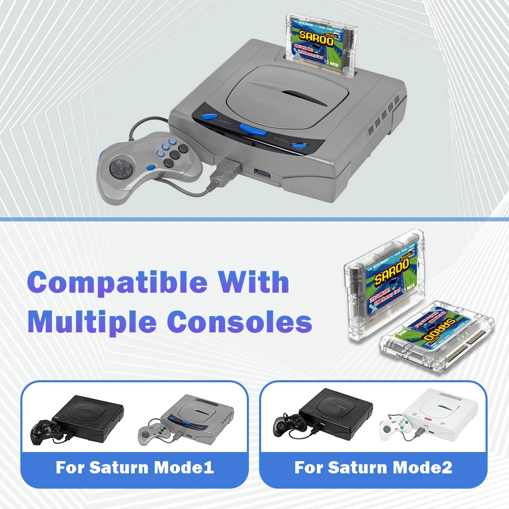 SAROO SS HDloader For Saturn SDLoader Optical Drive Emulator For Saturn Console Built-in Virtual Memory Card