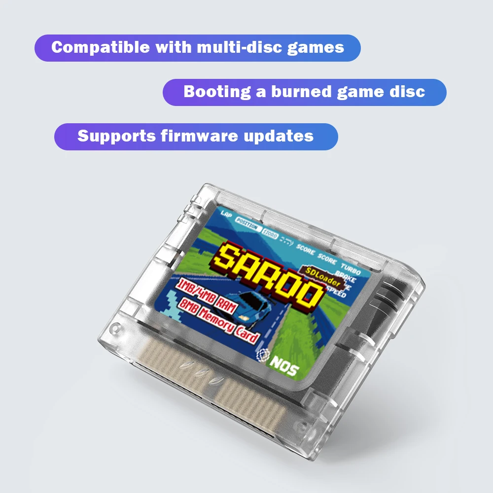 SAROO SS HDloader For Saturn SDLoader Optical Drive Emulator For Saturn Console Built-in Virtual Memory Card