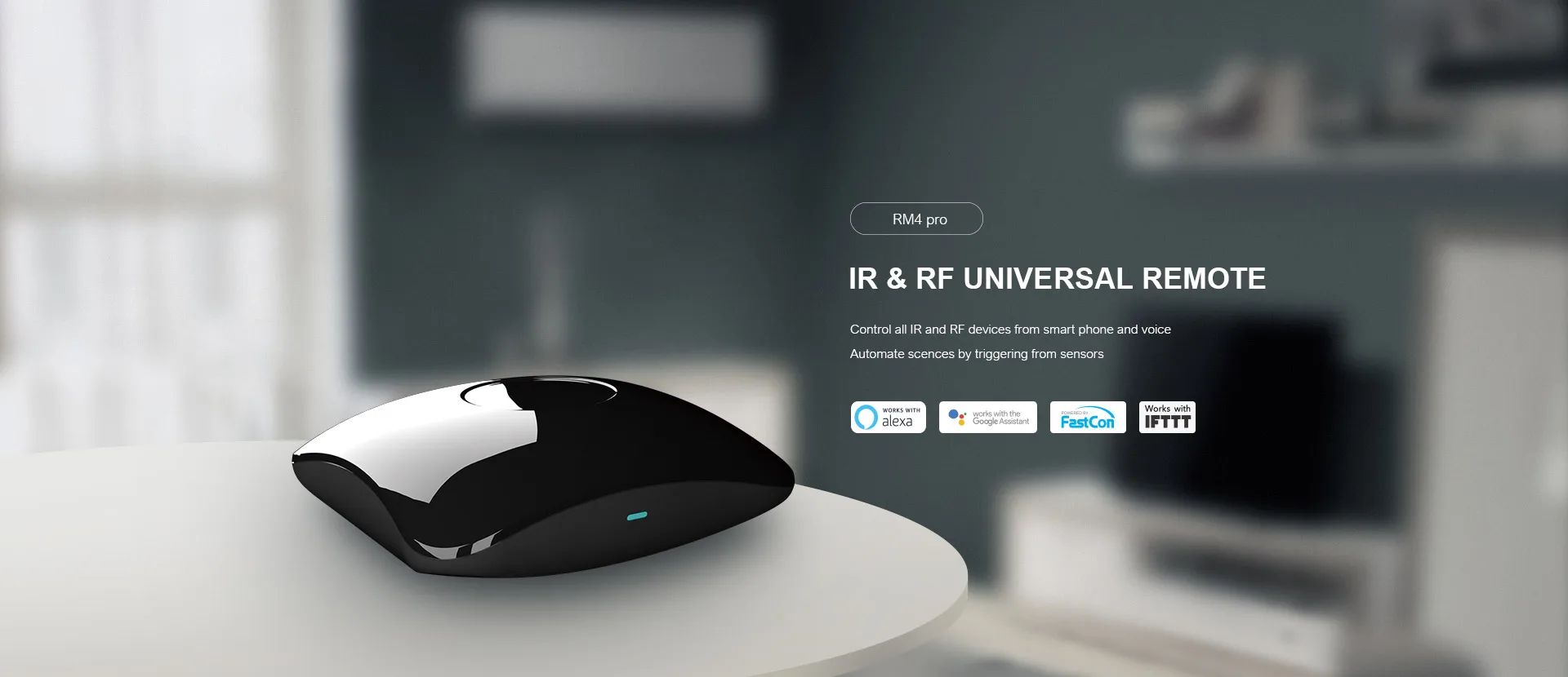 Broadlink RM4 pro IR RF HTS2 sensor accessory wifi UNIVERSAL REMOTE Smart Home Automation works with Alexa and Google Home