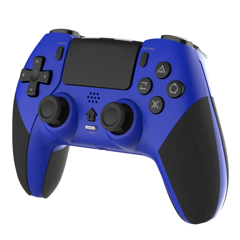 STORM WYRM Wireless Gamepad Controller for PS4 With Motorized Vibration Body Sensing 6-Axis Continuous Firing Function T29