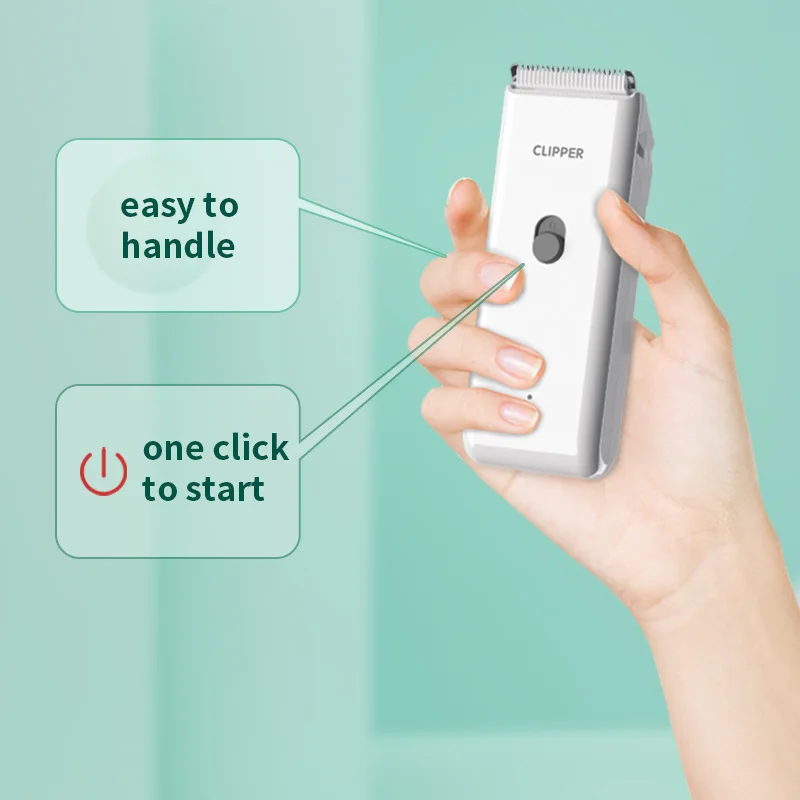 Dog Hair Clipper Electric Pet Hair Trimmer Low Noise Shaver For Dog Cats Cordless Rechargeable Professional Pet Grooming Tools