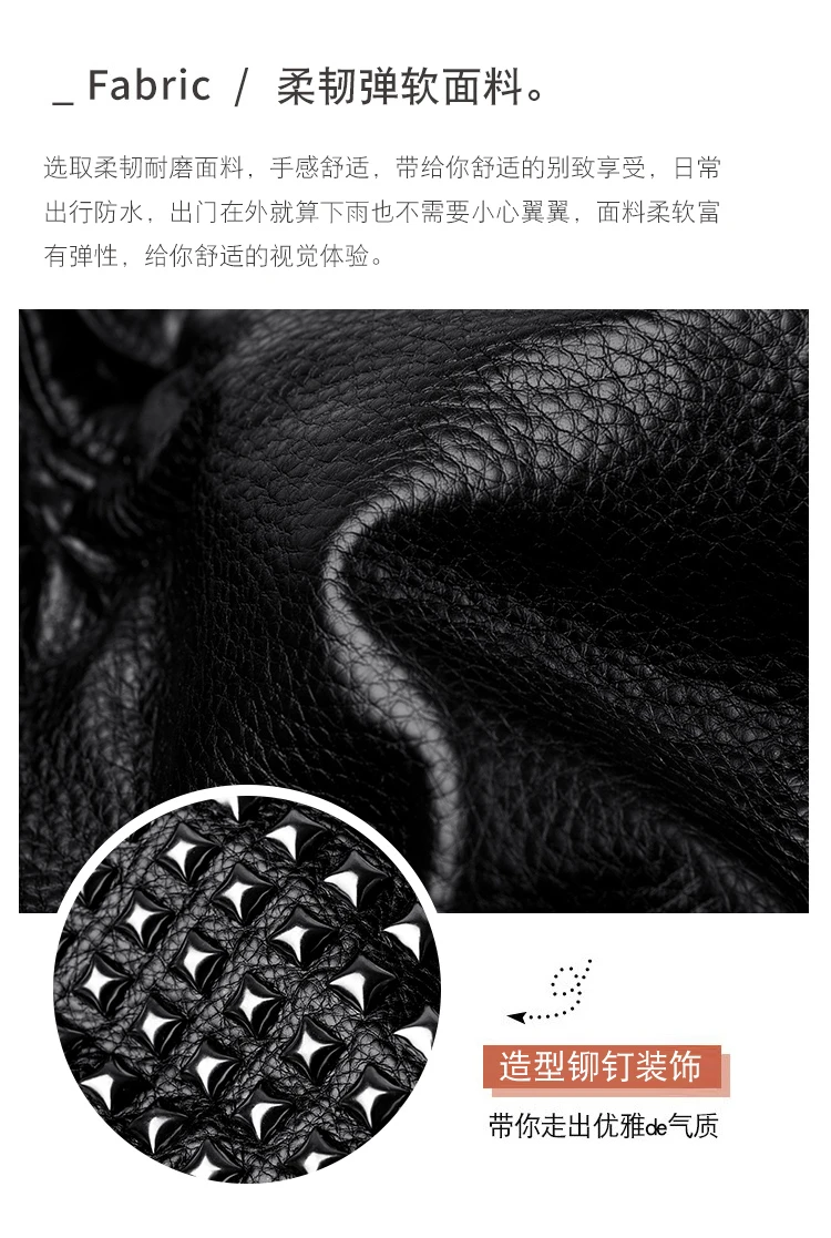 2025 New Super Cool Rivets Soft PU Fashion Backpacks Solid Zipper Large Capacity High Quality Designer Style Backpacks for Women