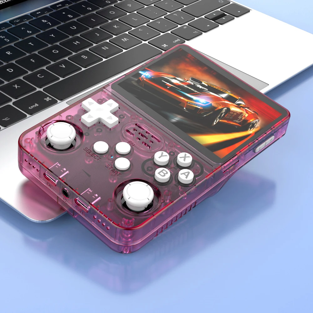 BOYHOM 256G/128G/64G R36S ARKOS 2.0 Retro Handheld Game Console 3.5'' IPS screen,Portable Pocket Game Player for  children gift