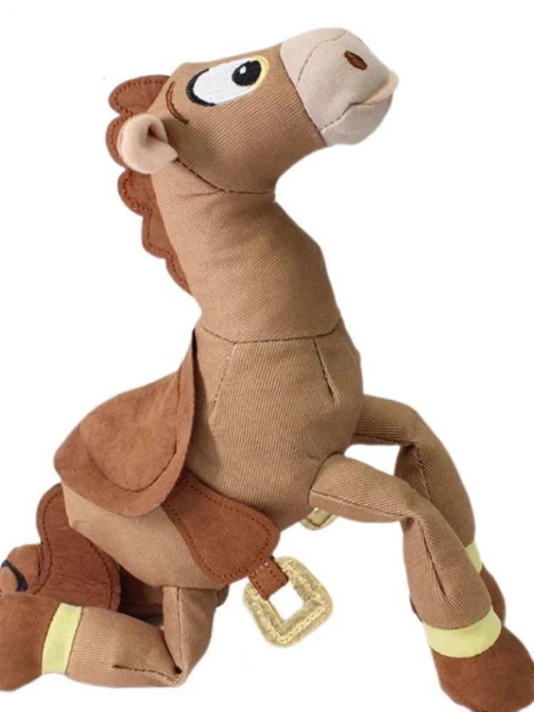 New Cartoon Horse Stuffed Plush Doll 25cm Cute Animal Soft Plush Toy Desktop Ornament Perfect Birthday Holiday Gift For Girls